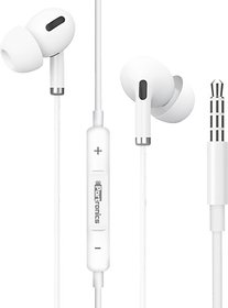 Portronics POR-1146 Conch Delta Wired Headset (White, In the Ear)