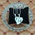Sullery Valentine Day Gift Heart Lock And Key Couple 2Pc Locket Silver Silver Necklace Chain