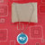 Sullery Stylish Biker Locket Blue And Silver Necklace Chain