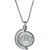 Sullery Stylish One Ruppes half Rotational Coin Silver Necklace Chain