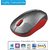 Portronics POR-1098 Toad 12 Wireless Touch Mouse (2.4GHz Wireless, Red-Black)