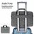 MSPRO Office Laptop Bags Briefcase 15.6 Inch for Women and Men (Grey)