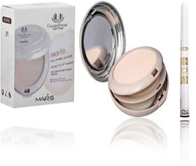 Mars Whitening Collagen Skin Compact  Powder With Free Ads Kajal