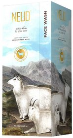 NEUD Goat Milk Premium Face Wash for Men and Women - 300 ml
