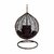 Areana Iron Swing Chair for Home  Swing Chair with Stand XXL Size Round Shape  Hanging Swing for Adults, Kids for Indo