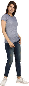Roarers Printed Jacquard Top