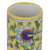GoBamboos Blue Art Pottery Decorative Pencil Holder 4 Inch For Office/ Study Table
