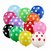 Polka Dot Balloon - Set Of 100 Pcs