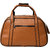 AQUADOR Duffle Bag with Tan faux vegan leather(AB-S-1438-Tan)
