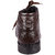 Somugi Genuine Leather Men's Formal Brown Lace up Half Boot