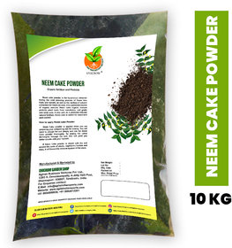UNIGROW NEEM CAKE POWDER (10 Kg Pack) ,Natural Pesticides, totally free of chemicals