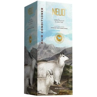 NEUD Goat Milk Premium Hair Conditioner for Men and Women  1 Pack (300ml)