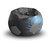 Style Homez Premium Leatherette Football Bean Bag XXL Size Black-Grey Color, Cover Only