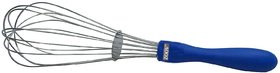 Zoov Stainless Steel Food Grade Plastic Handle Whisker 29cm blue