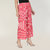 Fabclub Women Rayon Striped Free Size Palazzo (Pink)