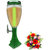 BARRAID Amazing Cup Dispenser Party Beer Tower/Dispenser/Decanter for Beer/Whisky/Wine with Sparkling Multi Colored LED