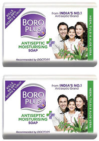 Boro Plus Moisturising Soap 125gm Pack Of 2