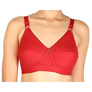                       Soul N Skin - Women's Hosiery- Non Padded -Non Wired- Cross Belt Support - Full Cup Bra - 3pcs                                              