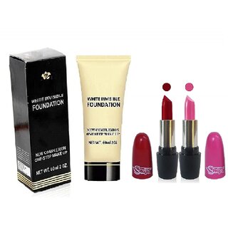                       ADS foundation(60ml),with red pink lipstick SDL210010                                              