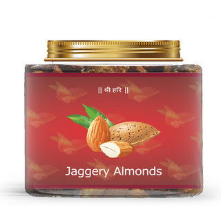                       Agri Club Jaggery Almonds, 250 gm                                              