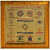 KESAR ZEMS Shree Sampurna Vastu Yantra On Foil Paper  With Fame For Wall Hanging (23 x 23 x 0.1 cm)Golden