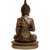 AreanaCraft Meditating Lord Buddha Wooden Dust Idol