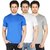 Combo Men Round Neck T-Shirt (Pack of 3)