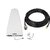 Genveo External outdoor Antenna -White  Compatible with 4G LTE Router, POS  (1 Antenna +10mtr Wire)