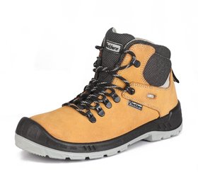 Blackburn Tan Lace-up Leather Safety Shoes