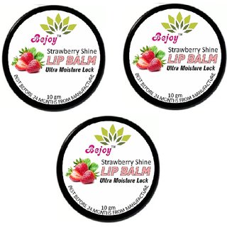                       Bejoy 100 Natural Pink lip balm moisturised lip balm Strawberry                                              