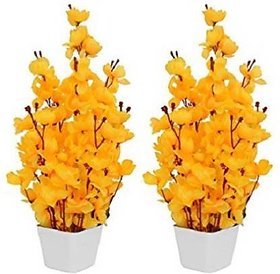 Artificial Orchid Flowers Set of 2 PCS