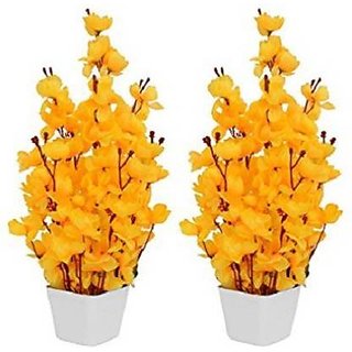 Artificial Orchid Flowers Set of 2 PCS