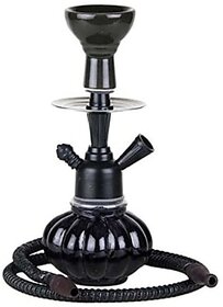 Desi Karigar Beautyful Design Matel  Glass Hookah