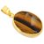 Raviour Lifestyle Tiger Eye Pendant with Natural Tiger Eye stone Pendant For Astrological Benefits
