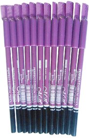 MN Perfect Waterproof  Longlasting Eyebrow Pencil Pack Of 12pcs (Black)