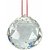 Gola International Crystal Products Vastu/Feng Shui Glass Crystal Hanging Balls 30 mm for Positive Energy (Pack of 2)