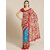 Meia Red And Rama Mysore Silk Printed Saree