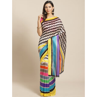                       Meia Multicolour Mysore Silk Saree                                              