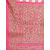 Meia Pink Checked Woven Design Printed Saree