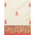Meia White And Red Animal Print Saree