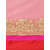 Meia Pink And Red Cotton Embellished Saree