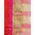 Meia Pink And Red Cotton Embellished Saree