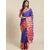 Meia Blue And Pink Embellished Saree