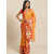 Meia Mustard And Red Embellished Saree