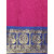 Meia Wine And Blue Embellished Saree
