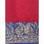 Meia Wine And Blue Embellished Saree