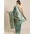 Meia Green And Gold Embellished Art Silk Saree