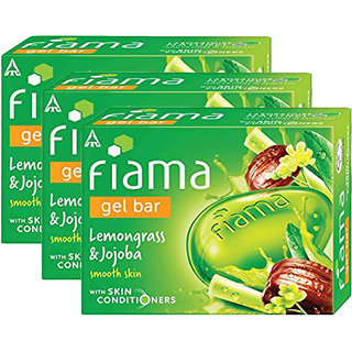 Fiama Gel Bar Lemongrass And Jojoba Smooth Skin 125gm Pack Of 3 Fiama Gel Bar Lemongrass And Jojoba Smooth Skin 125gm Pack Of 3