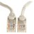 RJ45 CAT 5e Snagless Molded Patch Cable light grey 1.5 mtr