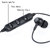 HBNS Wireless Bluetooth Neckband Rock Bass with Mic and Noise Cancellation